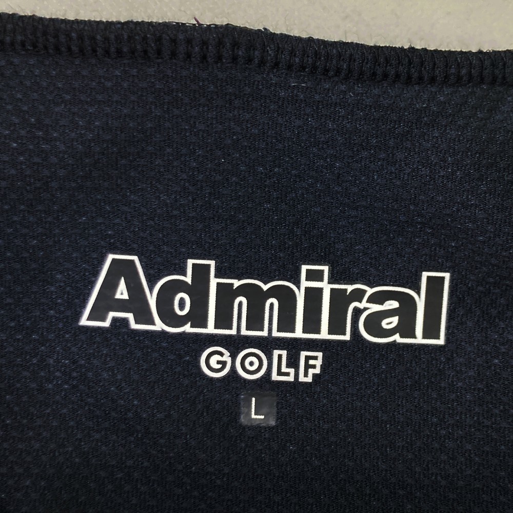 【1円】ADMIRAL アドミラル 2022年モデル ハイネック 長袖 インナーTシャツ ブラック系 L [240101102960]_画像5