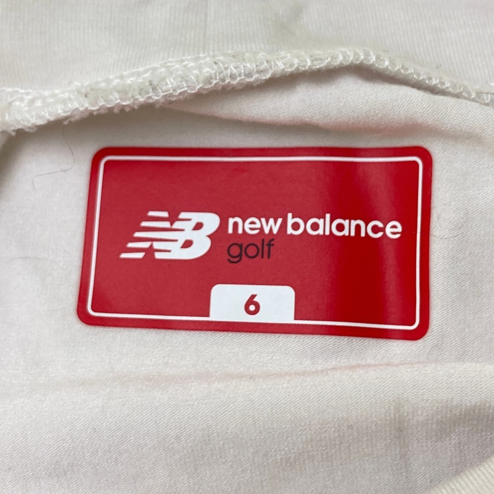 【1円】NEW BALANCE ニューバランス ハイネック長袖Tシャツ ネイビー系 6 [240101112370]_画像4