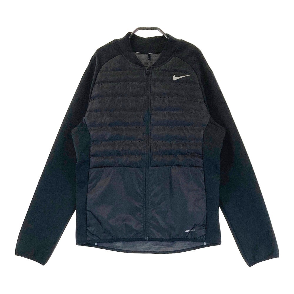 【1円】NIKE GOLF ナイキゴルフ 切替 中綿ジャケット グレー系 M [240101134471]_画像1