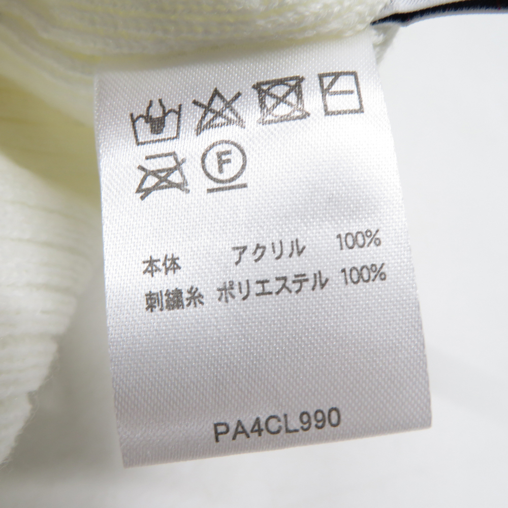 【1円】FILA GOLF フィラゴルフ ニット帽 ホワイト系 [240001970927]_画像7