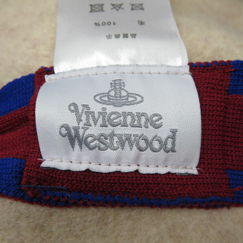Vivienne Westwood ヴィヴィアン ウエストウッド ウール ベレー帽 ベージュ系 S-M [240101129286] レディース_画像5