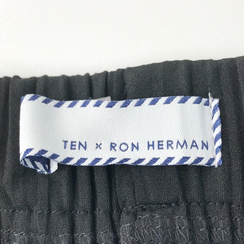 RON HERMAN ロンハーマン TEN プリーツパンツ ブラック系 XS [240001950214] レディース_画像5