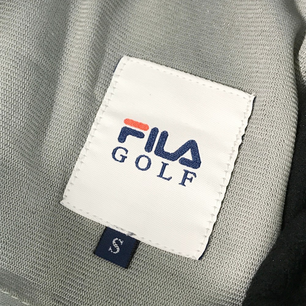 FILA GOLF フィラゴルフ 裏起毛パンツ チェック柄 グレー系 S [240101021034] ゴルフウェア レディース_画像5