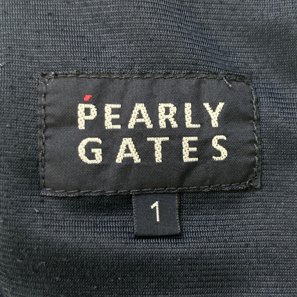 PEARLY GATES パーリーゲイツ 裏起毛ストレッチパンツ ネイビー系 1 [240101141662] ゴルフウェア レディース_画像4