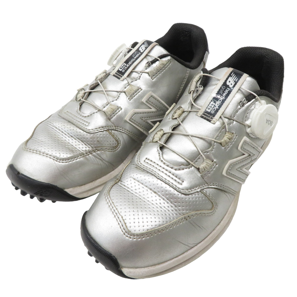 NEW BALANCE GOLF New balance Golf WGBS996Z spike less shoes silver group 23.5cm [240001968457] Golf wear lady's 