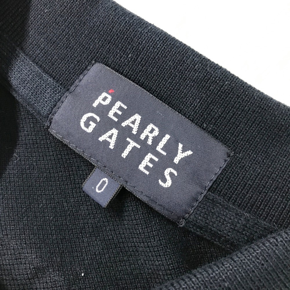 PEARLY GATES パーリーゲイツ 半袖ポロシャツ 刺繍 スヌーピー ネイビー系 0 [240001944791] ゴルフウェア レディース_画像5