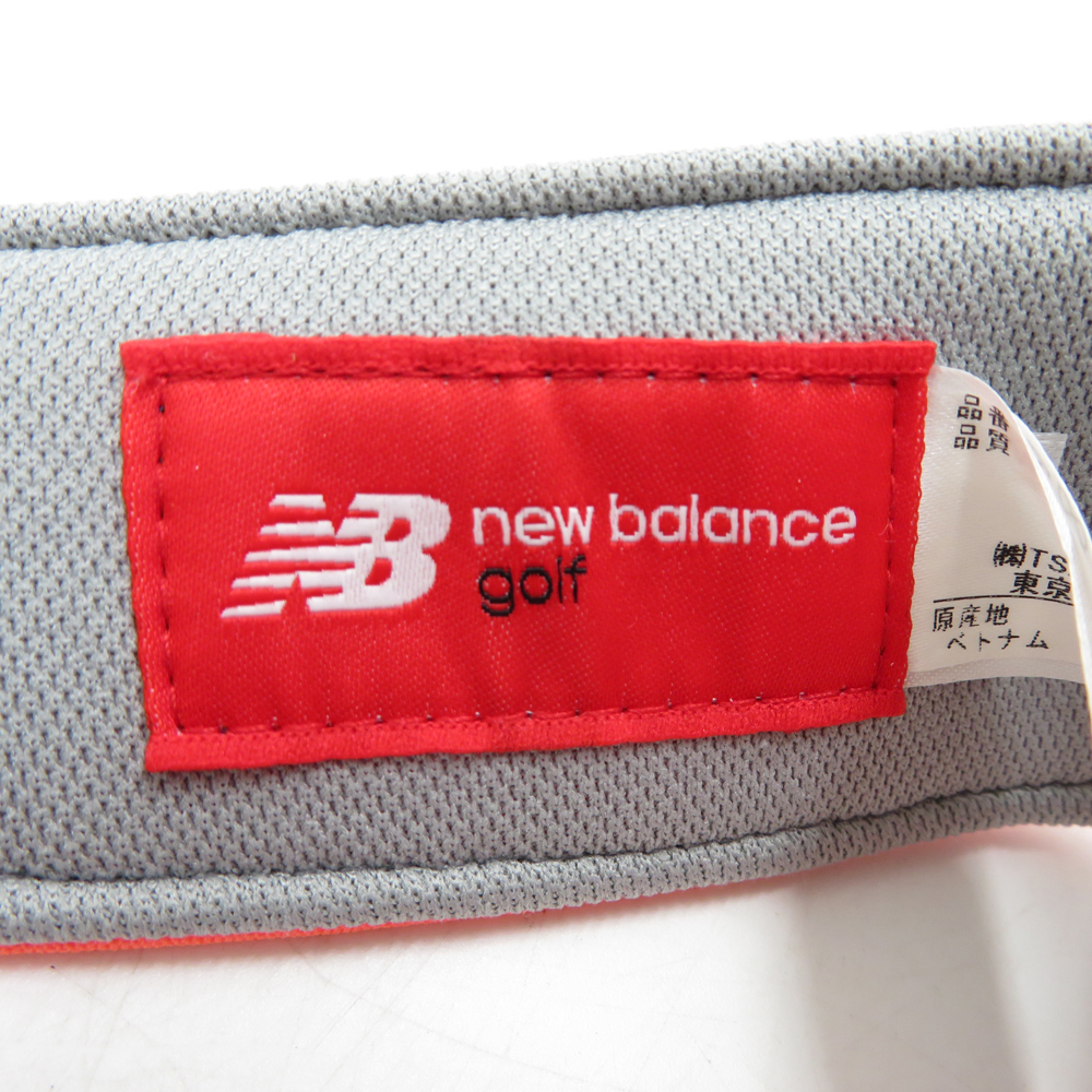 NEW BALANCE GOLF ニューバランスゴルフ サンバイザー ピンク系 FR [240001958257] ゴルフウェア_画像5