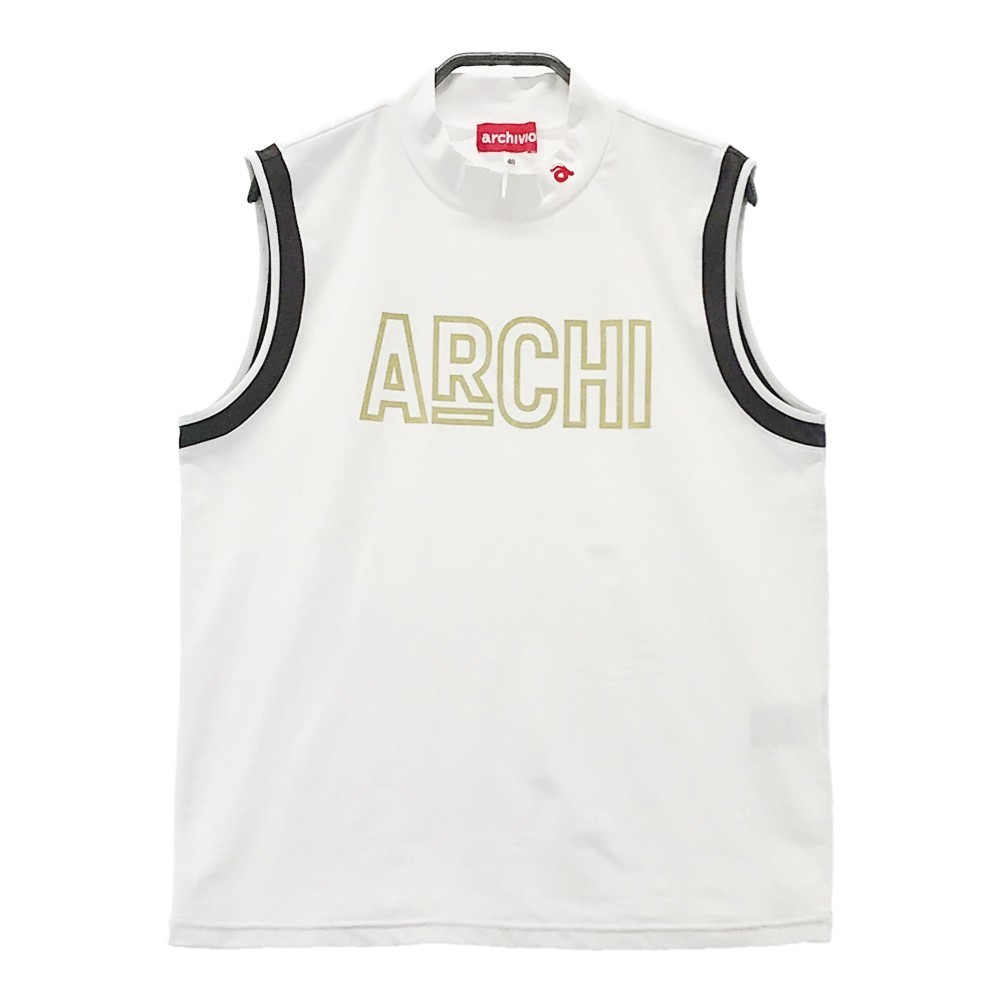 ARCHIVIO アルチビオ 2022年モデル ノースリーブ Tシャツ ホワイト系 40 [240001961806] ゴルフウェア レディース_画像1