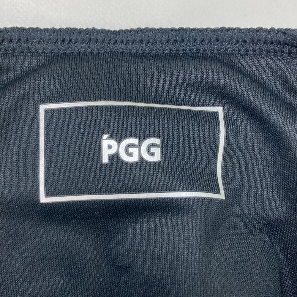 PGG PEARLY GATES パーリーゲイツ 2023年モデル ノースリーブポロシャツ ブラック系 1 [240101136126] ゴルフウェア レディース_画像3