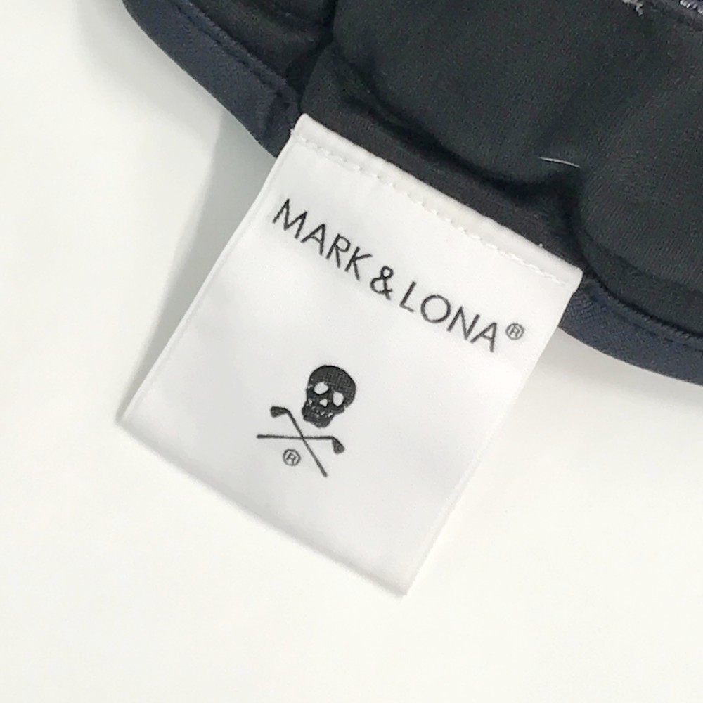 MARK&LONA マークアンドロナ 2022年モデル ハーフパンツ ロゴ総柄 ネイビー系 48 [240001810836] ゴルフウェア メンズ_画像6