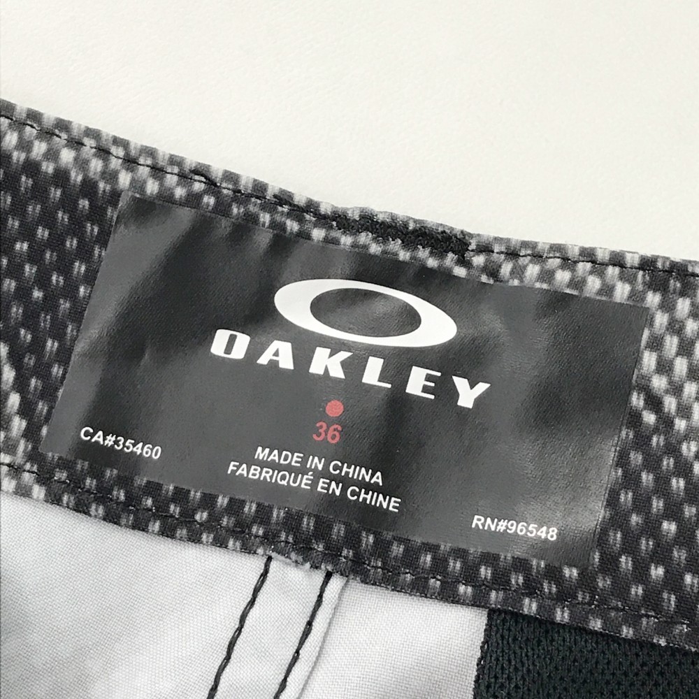 OAKLEY オークリー ハーフパンツ カモフラ柄 グレー系 36 [240001918876] ゴルフウェア メンズの画像5