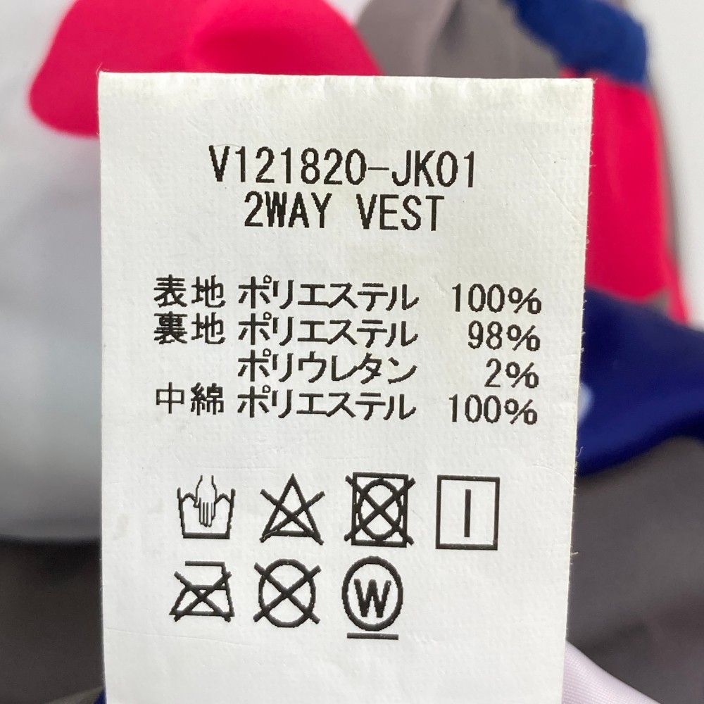 5500円 V12 ヴィトゥエルブ リバーシブル中綿ジップベスト 5500円 V12 ヴィトゥエルブ リバーシブル中綿ジップベスト