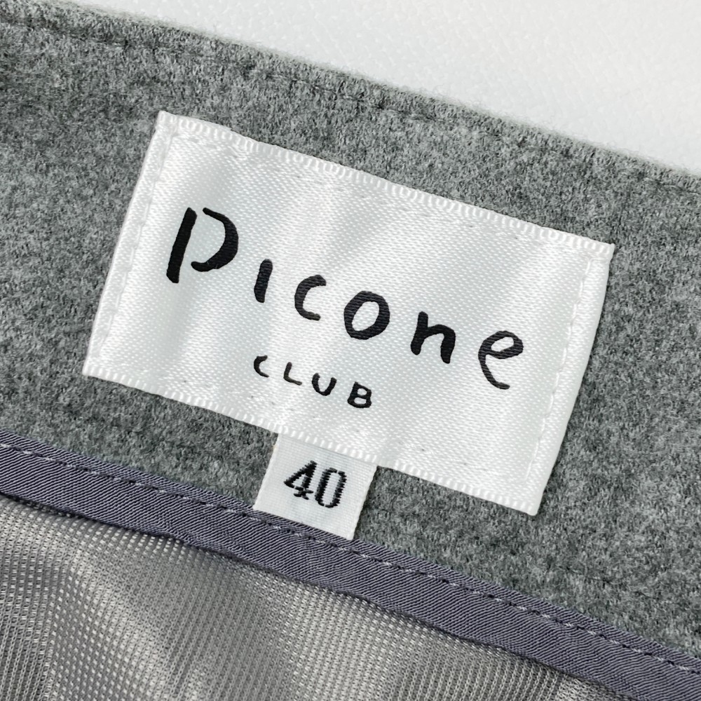 PICONE CLUB ピッコーネクラブ 裏地付きスカート グレー系 40 [240101100140] ゴルフウェア レディース_画像5