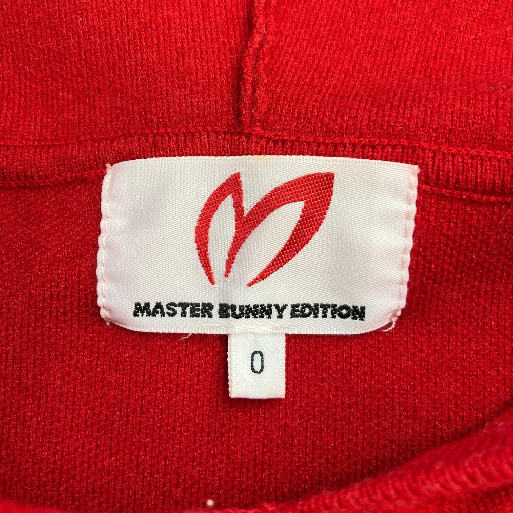 MASTER BUNNY EDITION マスターバニーエディション ニット パーカー レッド系 0 [240101089449] ゴルフウェア レディース_画像3