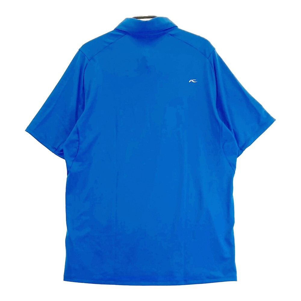 KJUS チュース 半袖ポロシャツ ブルー系 46/XS [240101144095] ゴルフウェア メンズ_画像2