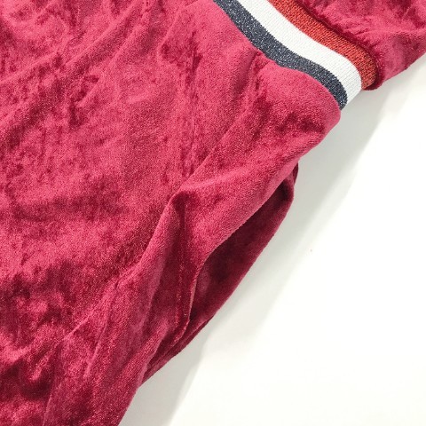 ホットセール - アートトラベルシューズ SPORTS 新品】MU エムユースポーツ 半袖ベロア ハーフジップ スカート