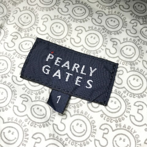 PEARLY GATES パーリーゲイツ スカート 30周年モデル チェック柄 ネイビー系 1 [240001860981] ゴルフウェア レディース_画像6