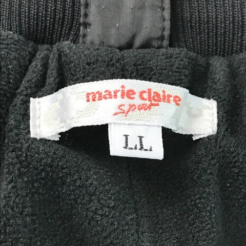 MARIE CLAIRE SPORT マリクレール スポール 裏起毛パンツ ブラック系 LL [240001904680] ゴルフウェア レディース_画像5