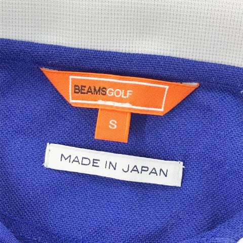 BEAMS GOLF ビームスゴルフ 半袖ポロシャツ ブルー系 S [240101023168] ゴルフウェア レディース_画像6