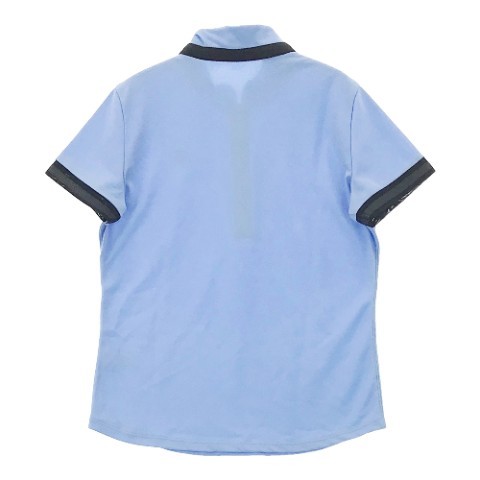 HEAL CREEK ヒールクリーク 002-26843 ハーフジップ 半袖Tシャツ ブルー系 40 [240101026351] ゴルフウェア レディース_画像2