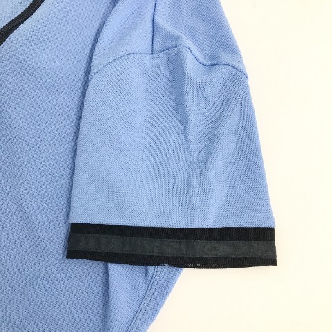 HEAL CREEK ヒールクリーク 002-26843 ハーフジップ 半袖Tシャツ ブルー系 40 [240101026351] ゴルフウェア レディース_画像4