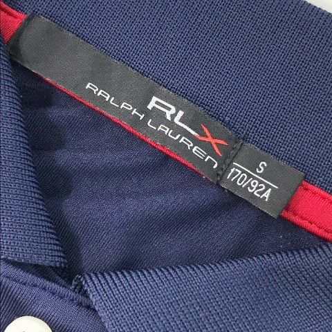 RLX ラルフローレン 半袖ポロシャツ ネイビー系 S [240101036210] ゴルフウェア メンズ_画像6