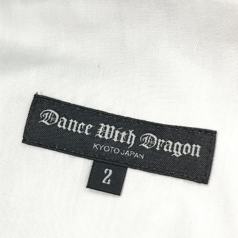 DANCE WITH DRAGON ダンスウィズドラゴン パンツ ワッペン ブラック系 2 [240101040800] ゴルフウェア メンズ_画像6