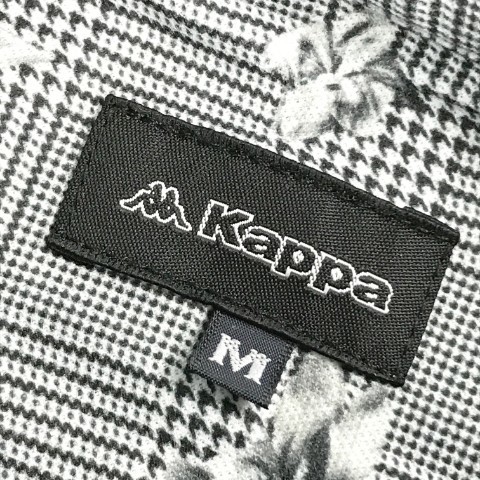 【1円】KAPPA GOLF(AW) カッパゴルフ 長袖ポロシャツ ボタンダウン ブラック系 M [240001959230]_画像5