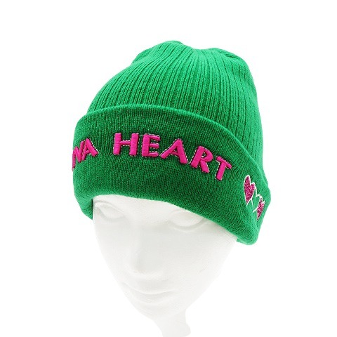 【1円】VIVA HEART ビバハート ニット帽 グリーン系 40 [240001734178]_画像1