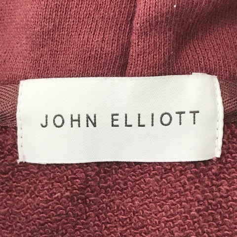 JOHN ELLIOTT ジョンエリオット スウェットパーカー サイドジップ ブラウン系 1 [240001934741] メンズ_画像5