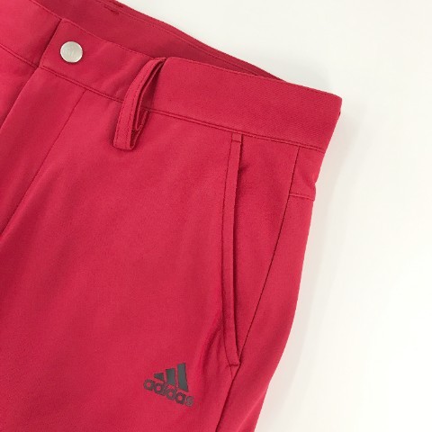 ADIDAS GOLF Adidas Golf обратная сторона ворсистый длинные брюки оттенок красного 82 [240001991244] Golf одежда мужской 