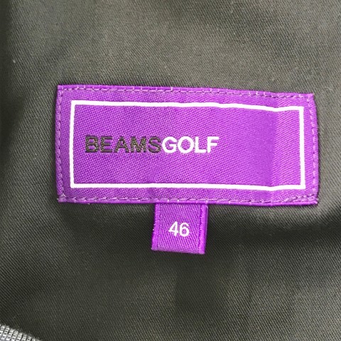 BEAMS GOLF ビームスゴルフ ストレッチパンツ チェック柄 ネイビー系 46 [240001998386] ゴルフウェア メンズ_画像5