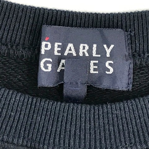 PEARLY GATES Pearly Gates тренировочный футболка темно-синий серия 0 [240101000221] Golf одежда женский 