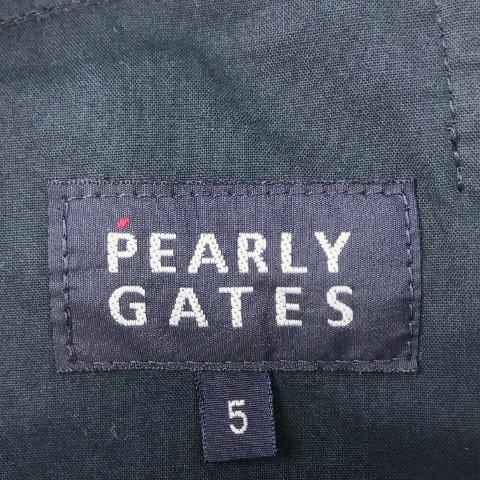 PEARLY GATES パーリーゲイツ ストレッチパンツ ネイビー系 5 [240101011544] ゴルフウェア メンズ_画像5