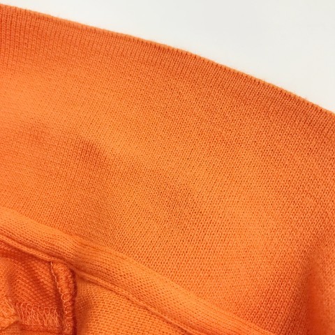 PEARLY GATES パーリーゲイツ 2022年モデル 半袖ポロシャツ オレンジ系 2 [240101017289] ゴルフウェア レディース_画像8