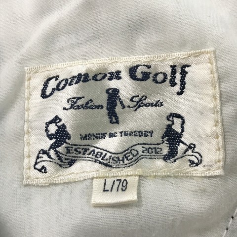 COMON GOLF コモンゴルフ ストレッチパンツ 格子柄 ホワイト系 L/79 [240001938582] ゴルフウェア メンズ_画像4