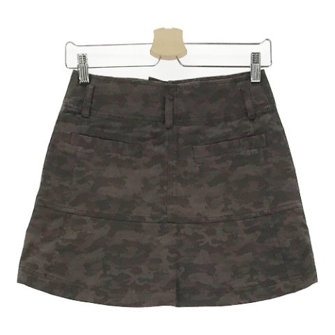 JUN&ROPE Jun and Rope skirt camouflage pattern brown group M [240001974201] Golf wear lady's 