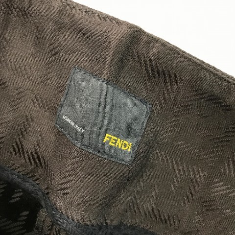 FENDI フェンディ パンツ ズッカ ブラウン系 44 [240001639886] レディース_画像5