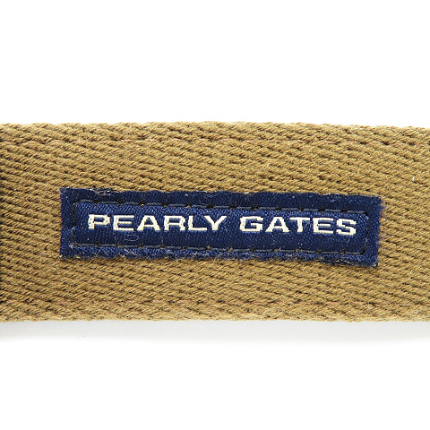 PEARLY GATES パーリーゲイツ 布ベルト カーキ系 [240001692659] ゴルフウェア メンズ_画像6