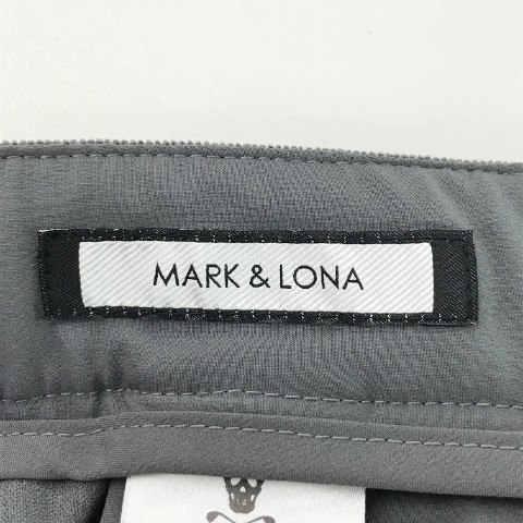 MARK&LONA マークアンドロナ 2021年モデル 切替 ストレッチパンツ スカル 迷彩 カモフラ柄 グレー系 44 [240001848147] メンズ_画像5