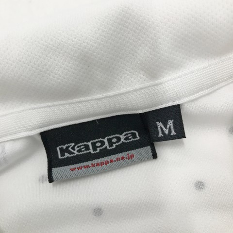 KAPPA GOLF カッパゴルフ 半袖ポロシャツ 総柄 ホワイト系 M [240001998896] ゴルフウェア レディース_画像4