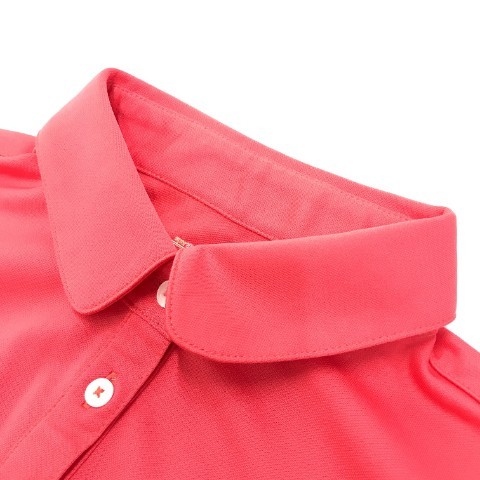 PUMA GOLF プーマゴルフ 半袖ポロシャツ ロゴ刺繍 ピンク系 L [240101005793] ゴルフウェア レディース_画像3