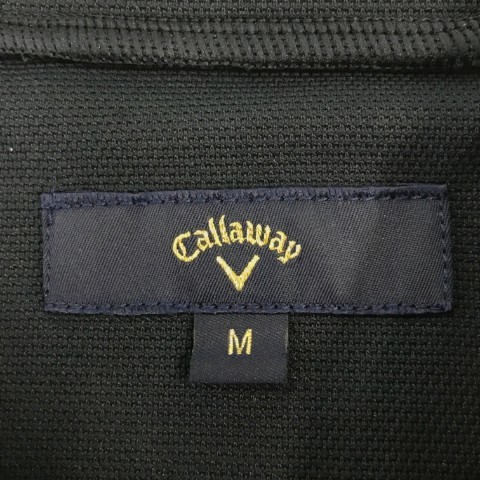 CALLAWAY キャロウェイ ×KASHIWA SATO 2023年 モックネック半袖Tシャツ ネイビー系 M [240101007042] ゴルフウェア メンズ_画像5