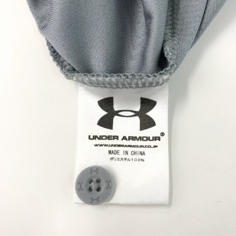 UNDER ARMOUR アンダーアーマー 半袖ポロシャツ グレー系 LG [240001976967] ゴルフウェア メンズ_画像6