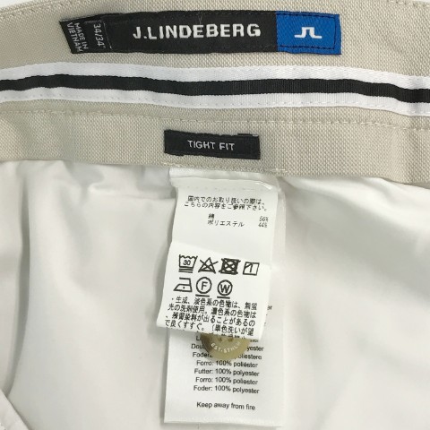 J.LINDEBERG ジェイリンドバーグ 071-75314 ロングパンツ ベージュ系 34/34 [240001985685] ゴルフウェア メンズ_画像4