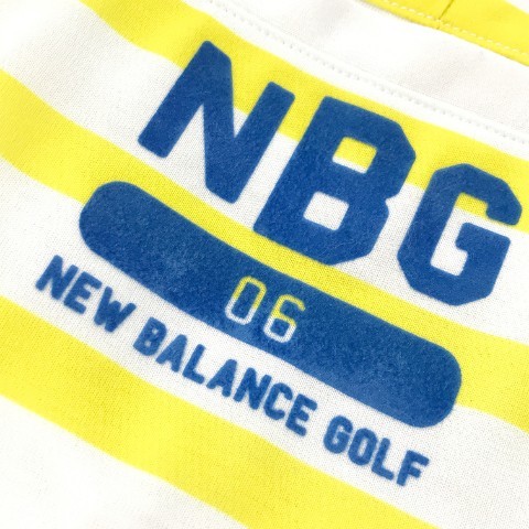 NEW BALANCE GOLF ニューバランスゴルフ 012-8132504 ショートパンツ ボーダー柄 イエロー系 1 [240001986814] ゴルフウェア レディース_画像6