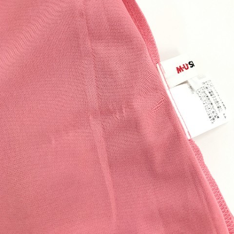 【新品】MU SPORTS エムユースポーツ 裾プリーツスカート ピンク系 42 [240001784366] ゴルフウェア レディース_画像8