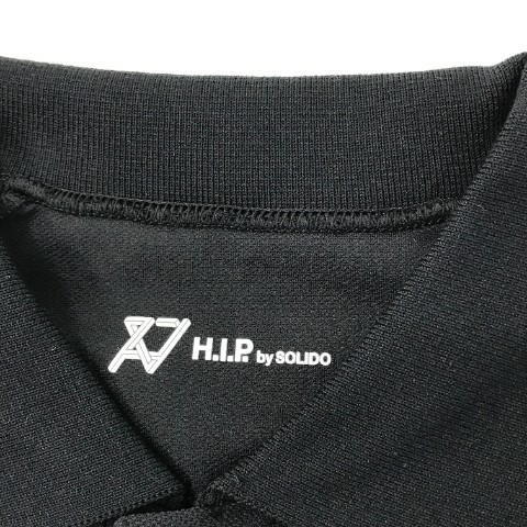 【美品】SOLIDO ソリード 半袖ポロシャツ H.I.P ブラック系 2 [240001824784] メンズ_画像5