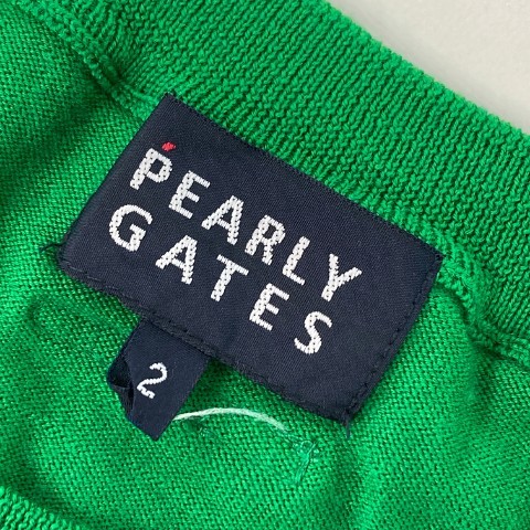 PEARLY GATES パーリーゲイツ 055-270930 長袖 ニットセーター グリーン系 2 [240101081731] ゴルフウェア レディース_画像6