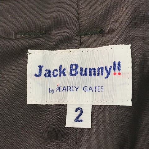 JACK BUNNY ジャックバニー インナー付 スカート 総柄 イエロー系 2 [240101087317] ゴルフウェア レディース_画像6